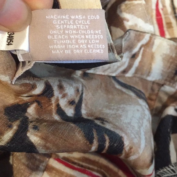 Chico’s printed light jacket (sz 3-XL sz 16) - Picture 8 of 10